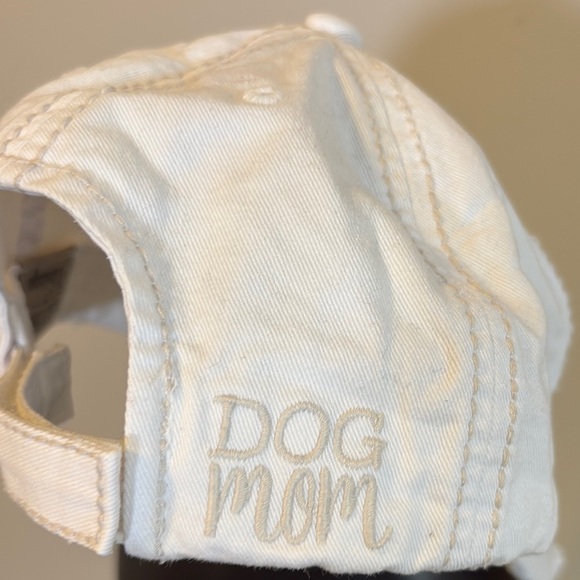 KBETHOS Dog Mom Cap in Cream - Picture 3 of 4